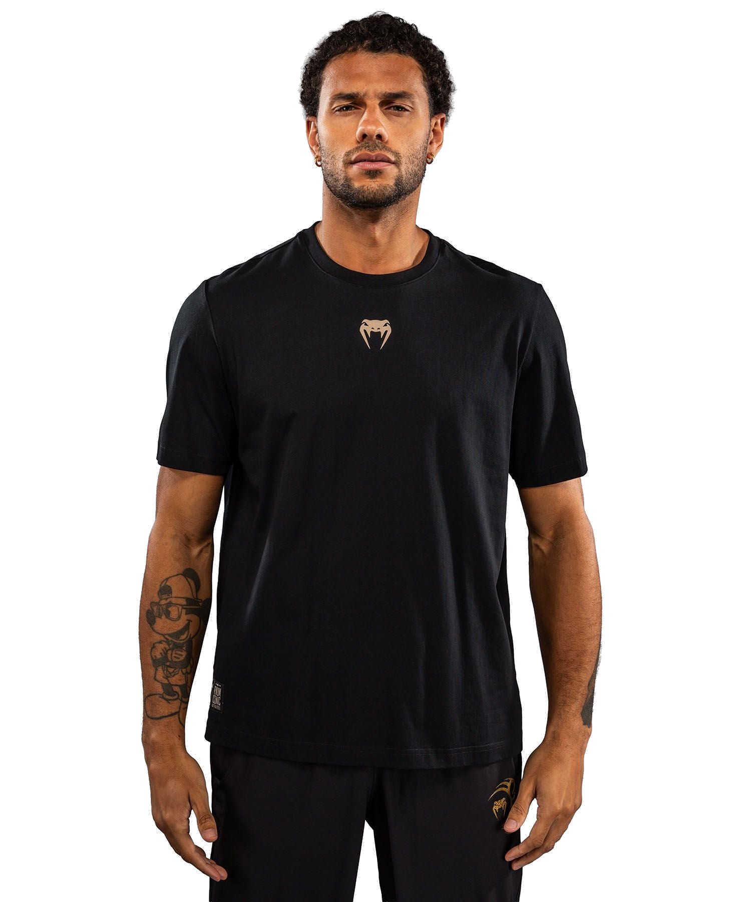 ÁO PHÔNG NAM VENUM FIGHT ICON COTON T-SHIRT - BLACK