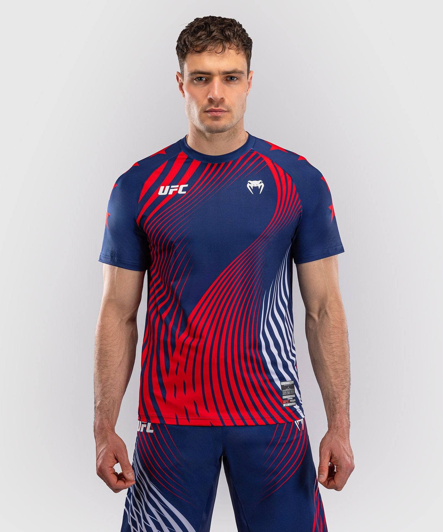ÁO THI ĐẤU UFC FREEDOM 250 BY VENUM AUTHENTIC FIGHT NIGHT WALKOUT JERSEY – XANH