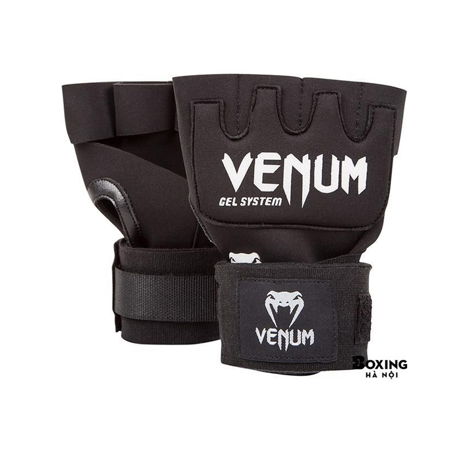 BĂNG QUẤN TAY VENUM KONTACT GEL WRAPS - ĐEN / TRẮNG