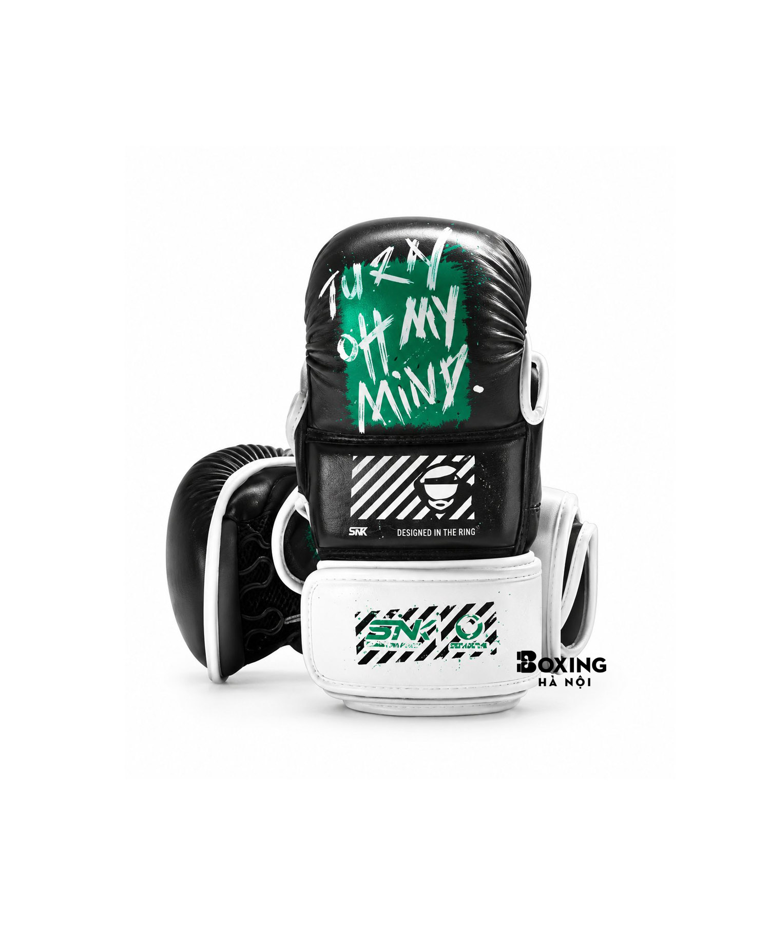 GĂNG TAY BN MIKE'S LAND SPARRING MMA GLOVES - BLACK
