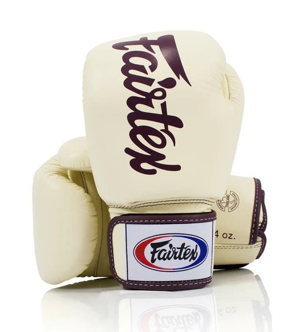 GĂNG TAY BOXING FAIRTEX DELUXE TIGHT - CREAM
