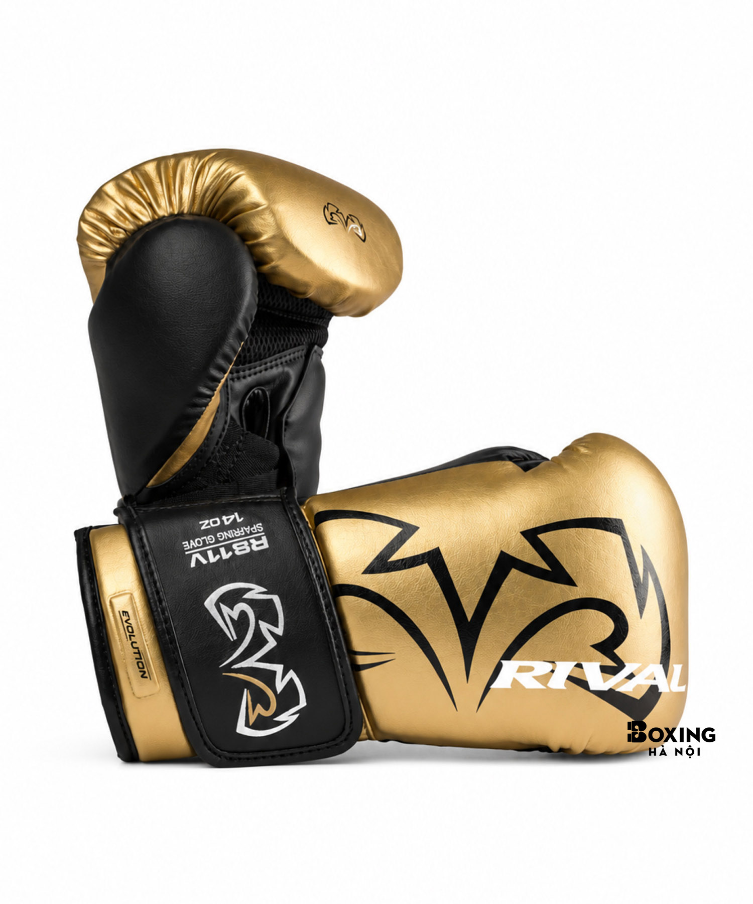 GĂNG TAY BOXING RIVAL RS11V EVOLUTION SPARING GLOVES - GOLD