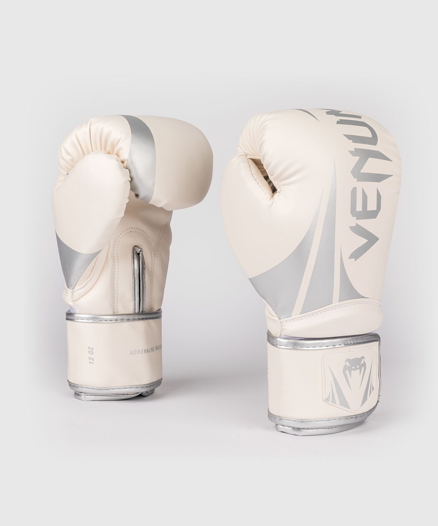 GĂNG TAY BOXING VENUM CHALLENGER 2.5 - WHITE/SILVER