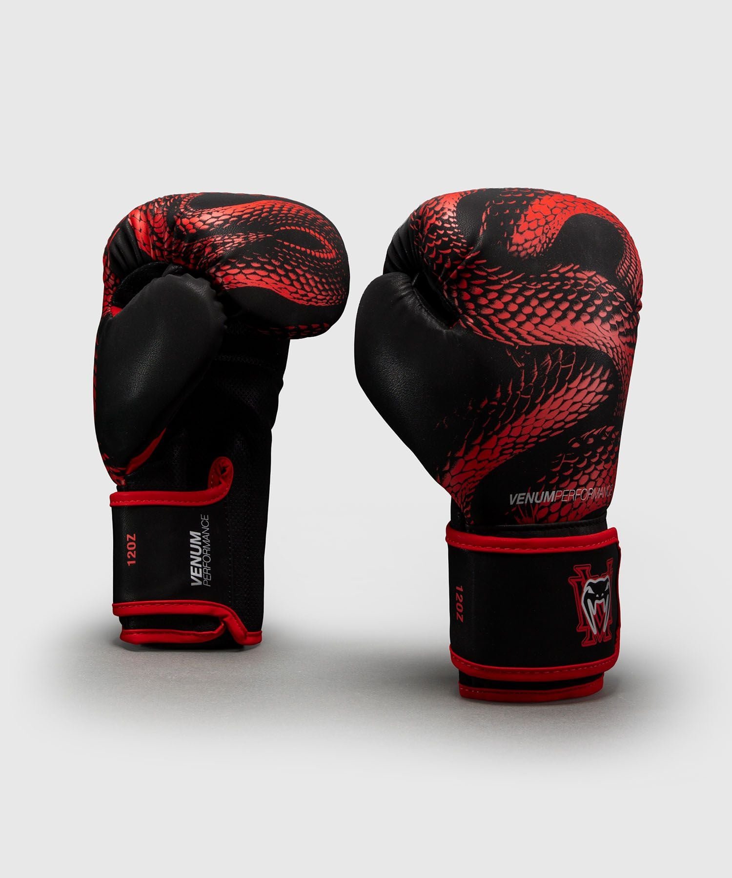GĂNG TAY BOXING VENUM MATUPA BOXING GLOVES - BLACK/RED/SILVER