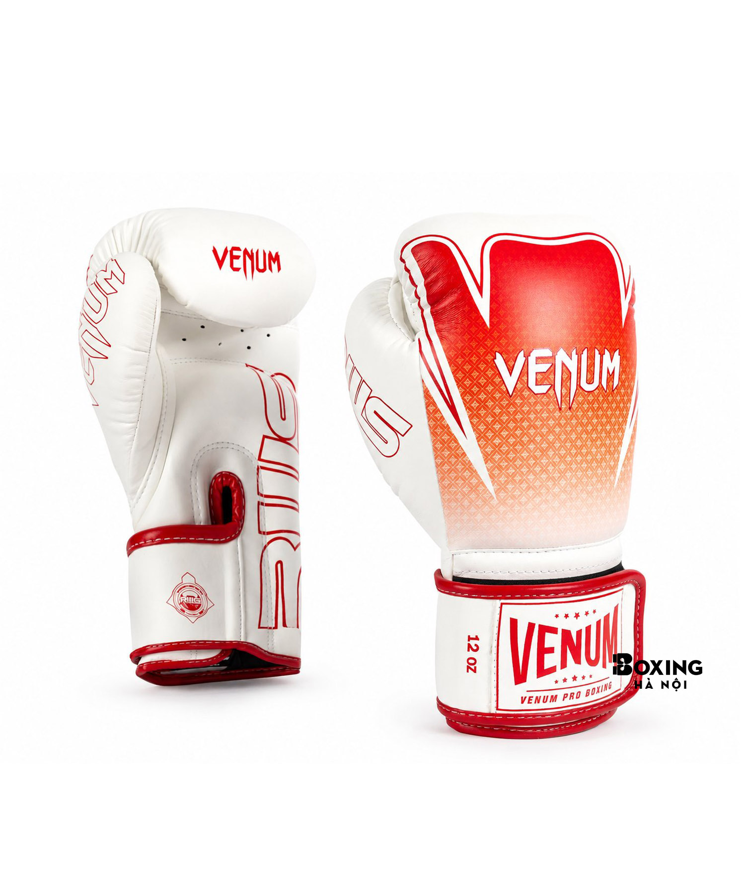 GĂNG TAY VENUM x RWS 2.0 BOXING GLOVES - WHITE/RED