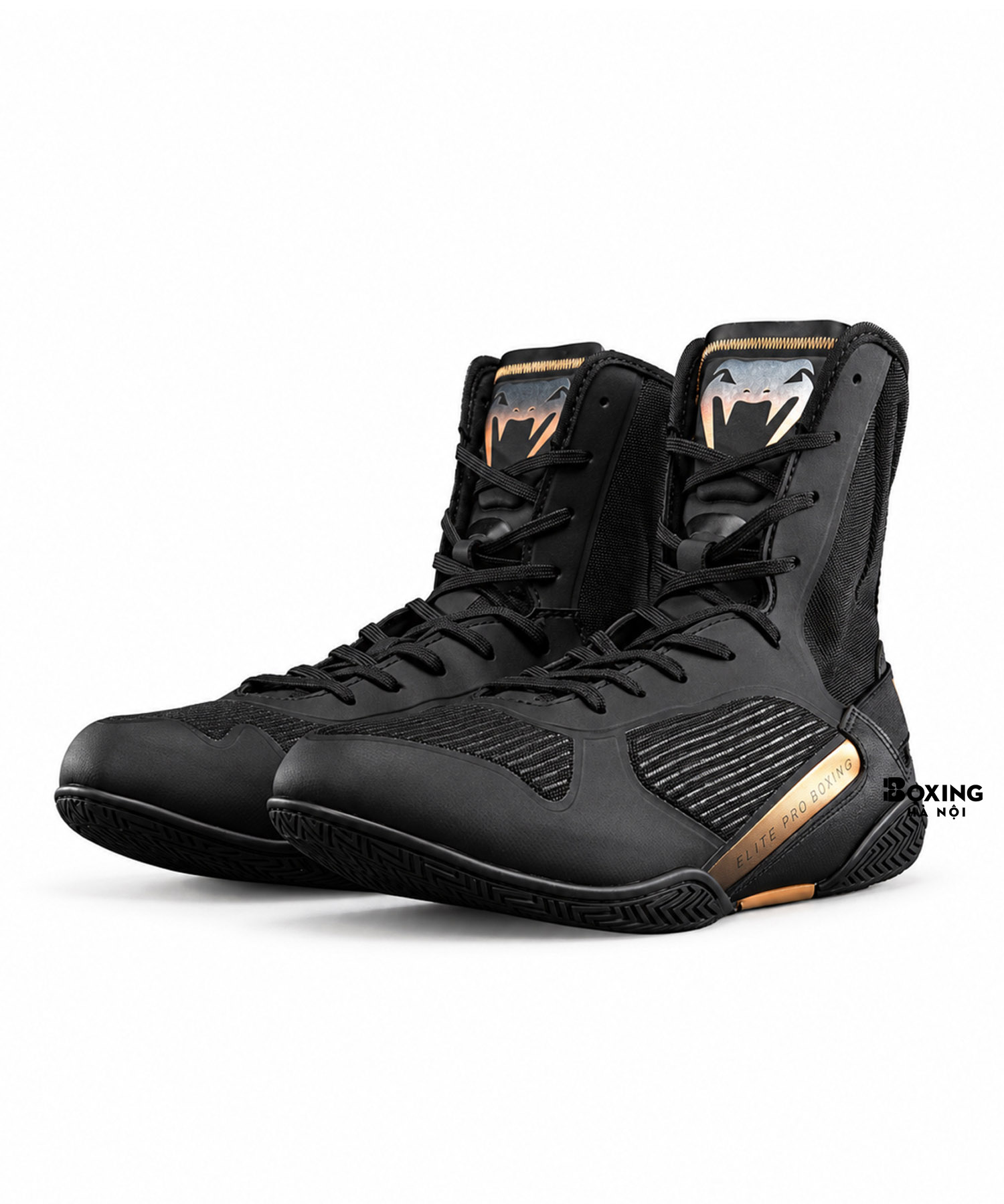 GIÀY BOXING VENUM ELITE NEO SHOES – BLACK/GOLD