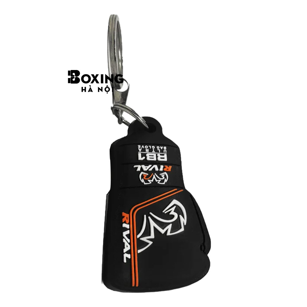MÓC KHÓA RIVAL RB1 RUBBER KEY CHAIN - BLACK