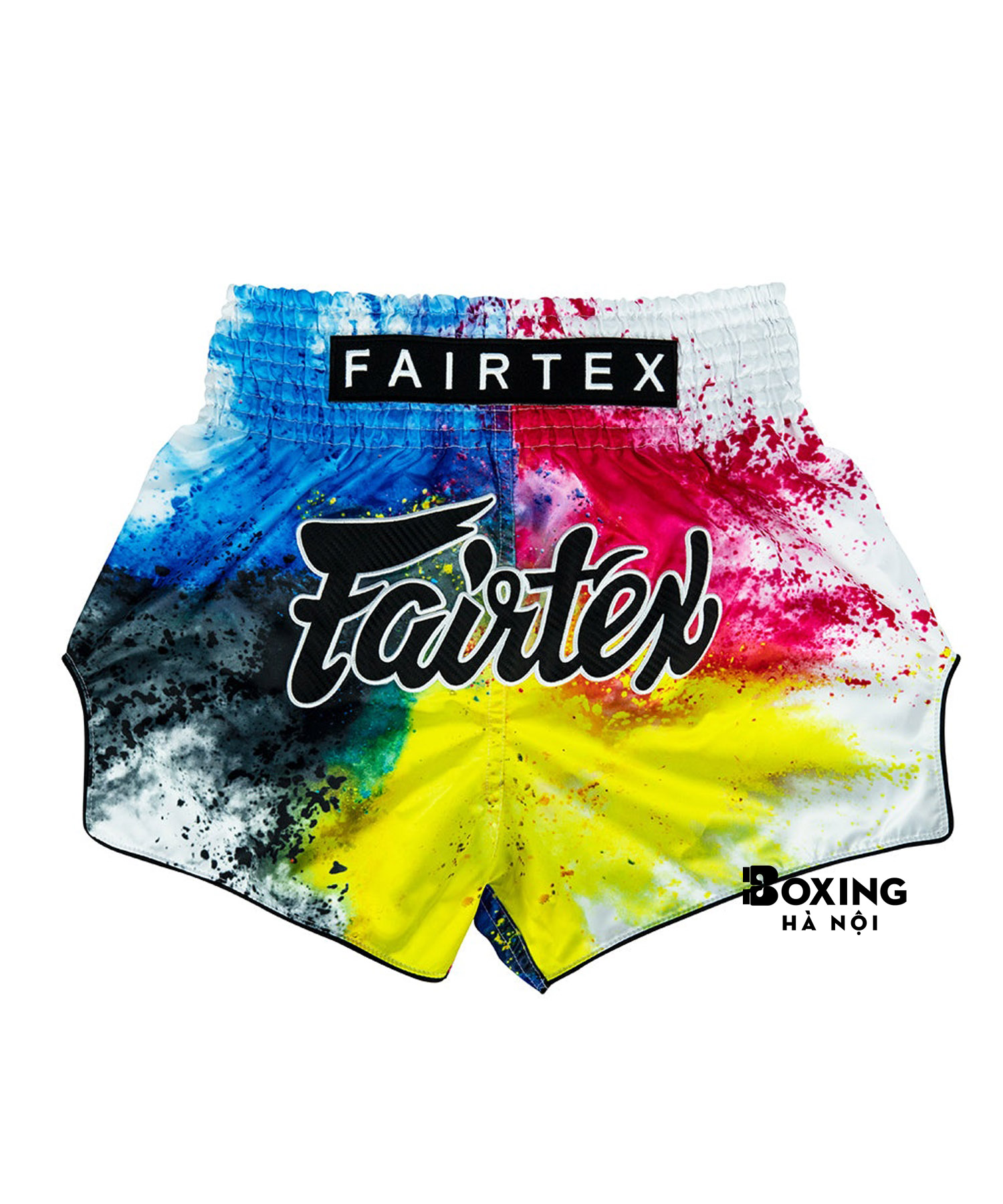 QUẦN MUAY THÁI FAIRTEX ACID JAZZ SHORTS - WHITE