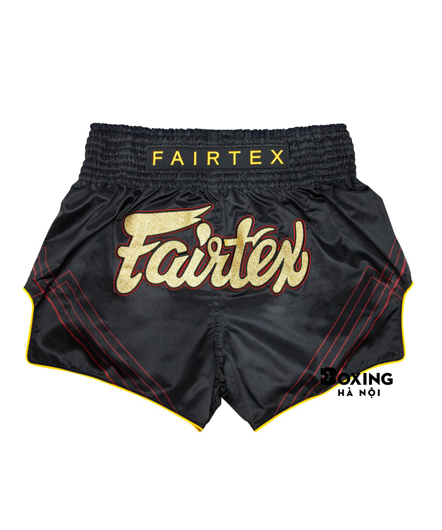 QUẦN MUAY THÁI FAIRTEX RED LINE SHORTS