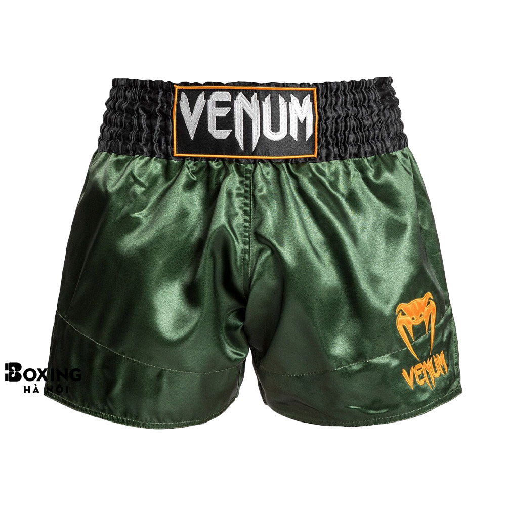 QUẦN MUAY THÁI VENUM CLASSIC - XANH/ĐEN/VÀNG