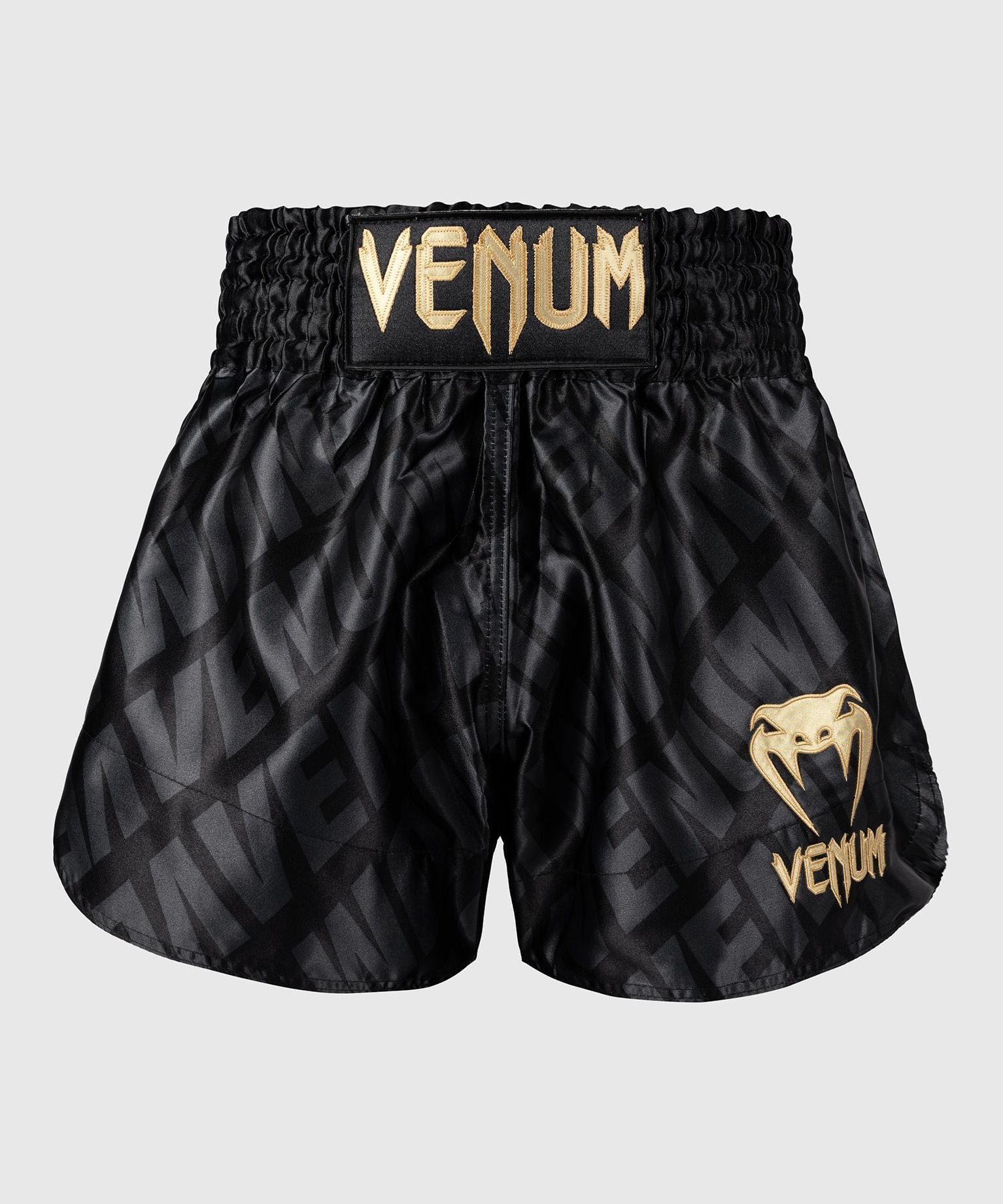 QUẦN MUAY THÁI VENUM CONTENDER XT SHORT - BLACK/GOLD