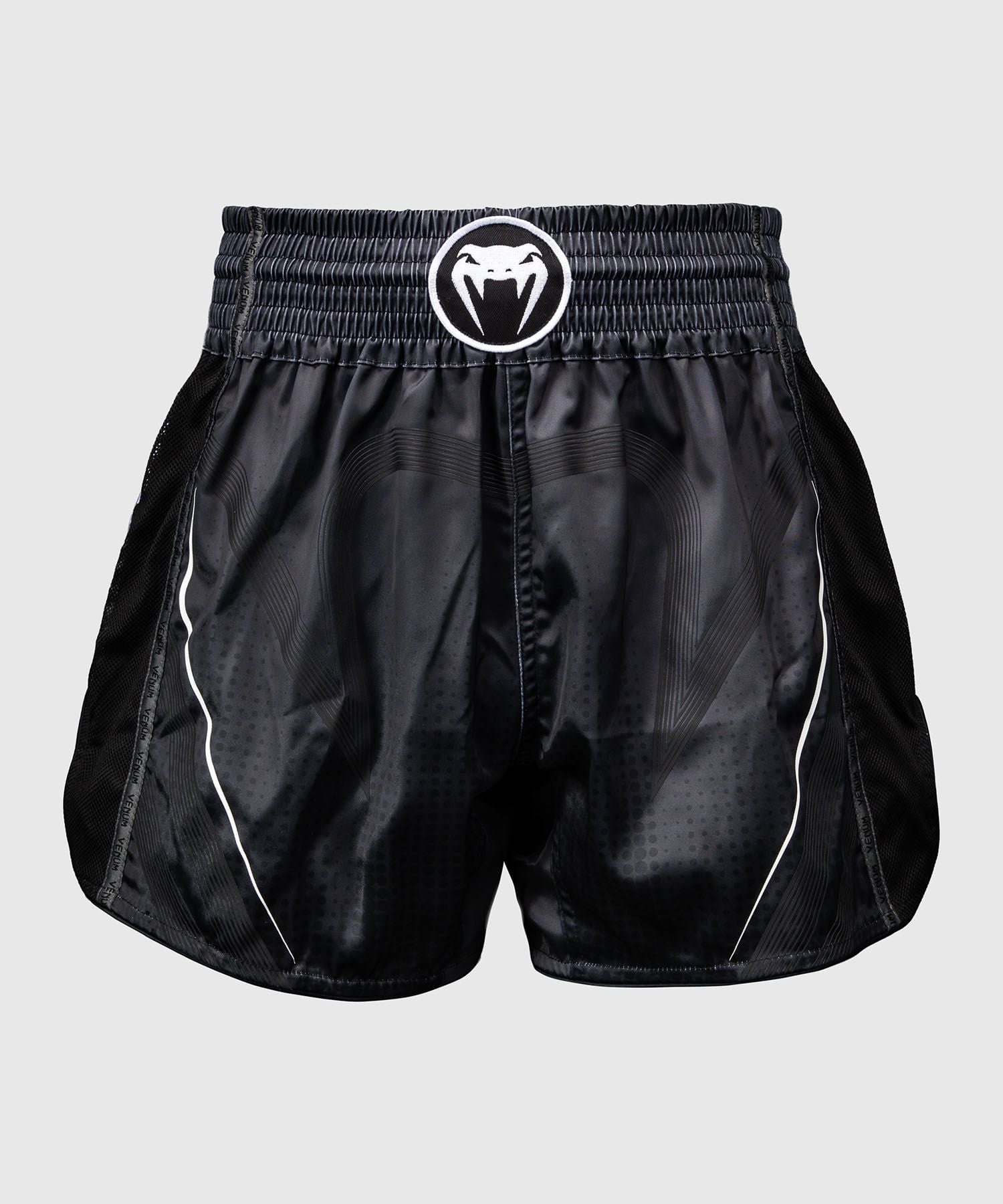 QUẦN MUAY THÁI VENUM STEALTH SHORTS - BLACK/WHITE