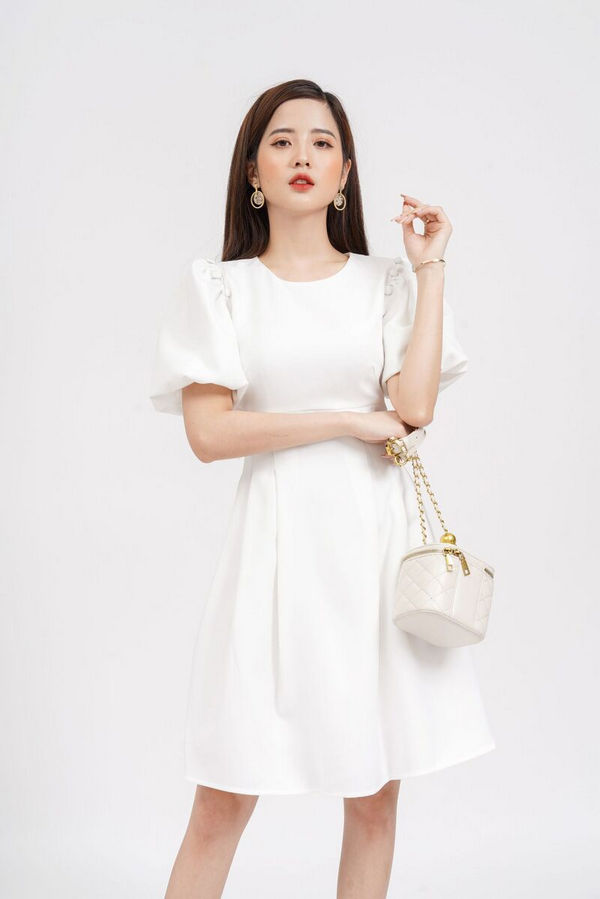 Ariane Dress - Ju Clothing - Shop Đầm Thiết Kế Cao Cấp Tại Quận 1