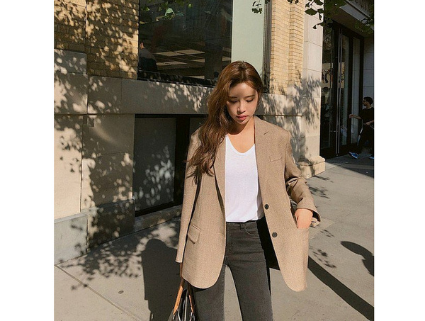 Chọn áo blazer theo dáng người hình chữ nhật