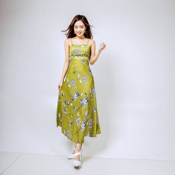 Đầm Váy Nữ Dáng Dài Qua Gối Váy Đầm Thiết Kế Dáng Xòe Đẹp Đầm Công Sở Váy  Dài Xinh Dự Tiệc Thiết Kế | Shopee Việt Nam