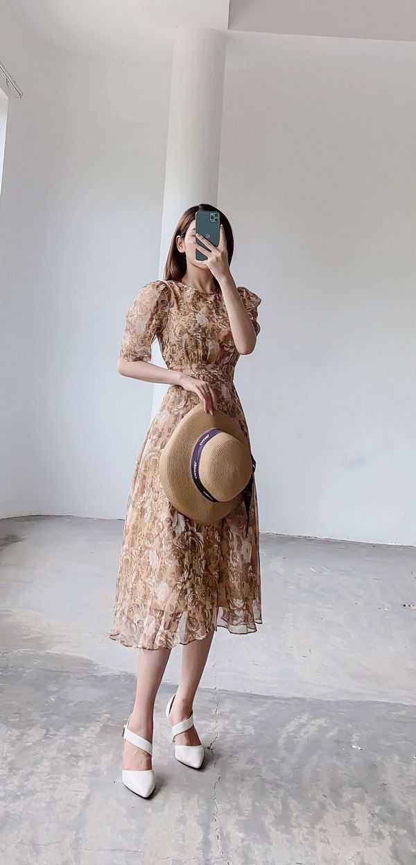 Chân Váy Dài Hoa Cúc Váy Maxi Hàn Quốc Đẹp | Shopee Việt Nam