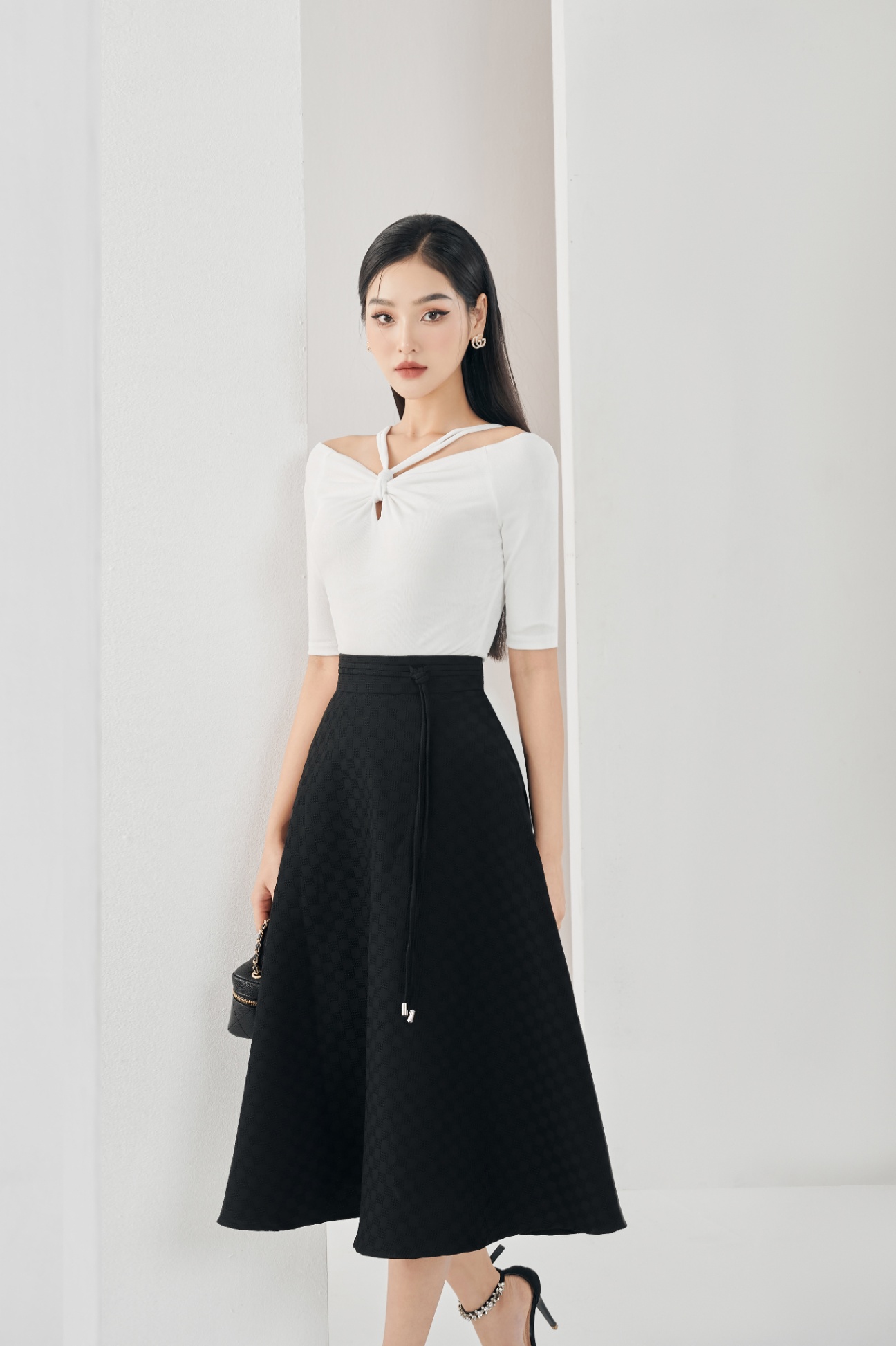 Đầm Hera Mode phối màu quyến rũ ĐẸP giá TỐT giảm 72% » Zanado.com