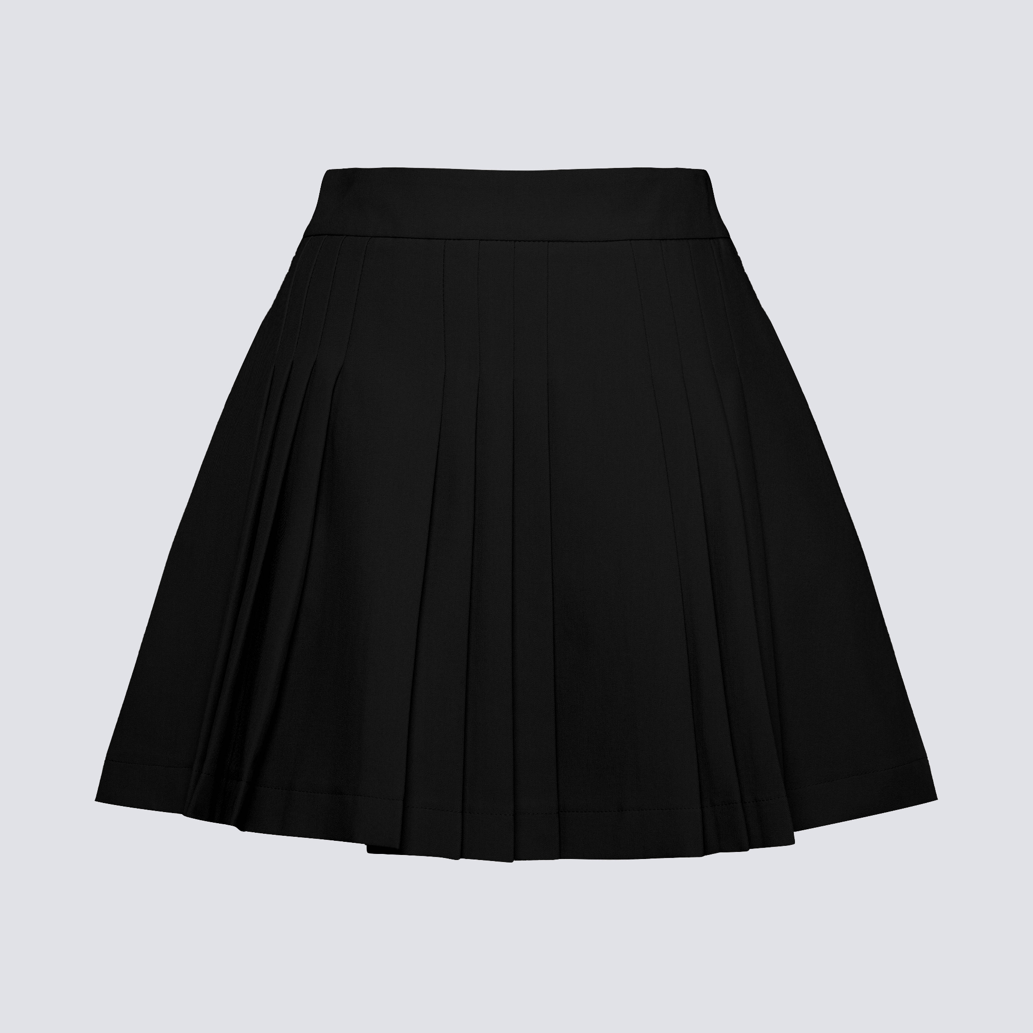 Chân váy dài xếp ly HATOP màu đen cao cấp vải voan có vải lót trong CVXD005  - Chân váy | ThờiTrangNữ.vn