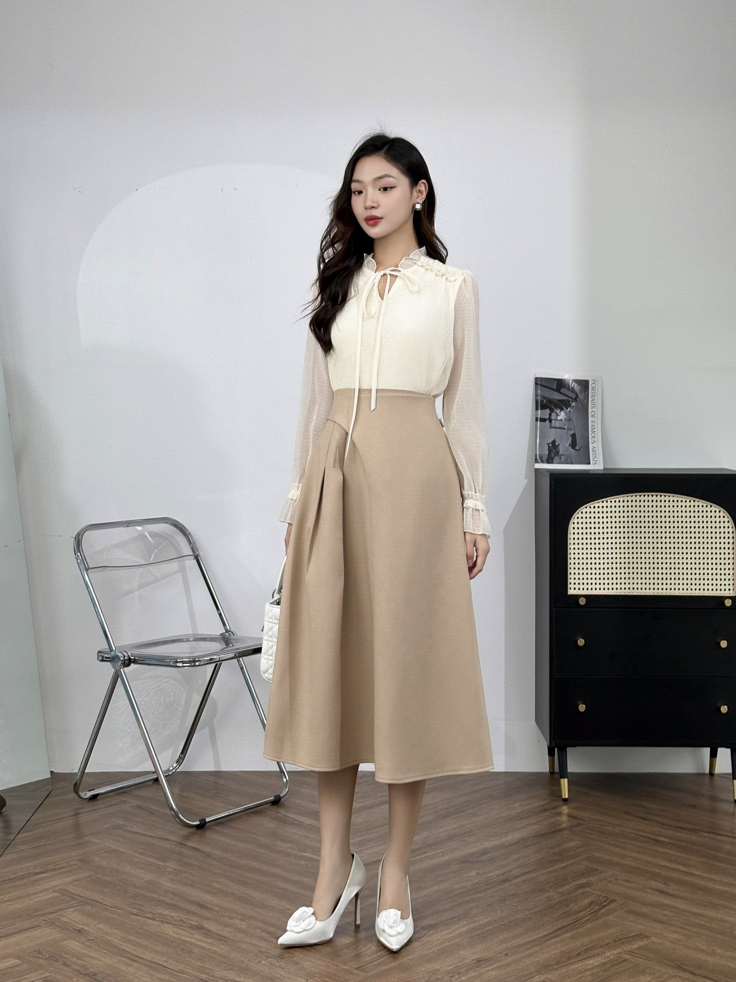 váy suông thắt nơ cổ giá tốt Tháng 3, 2024 | Mua ngay | Shopee Việt Nam