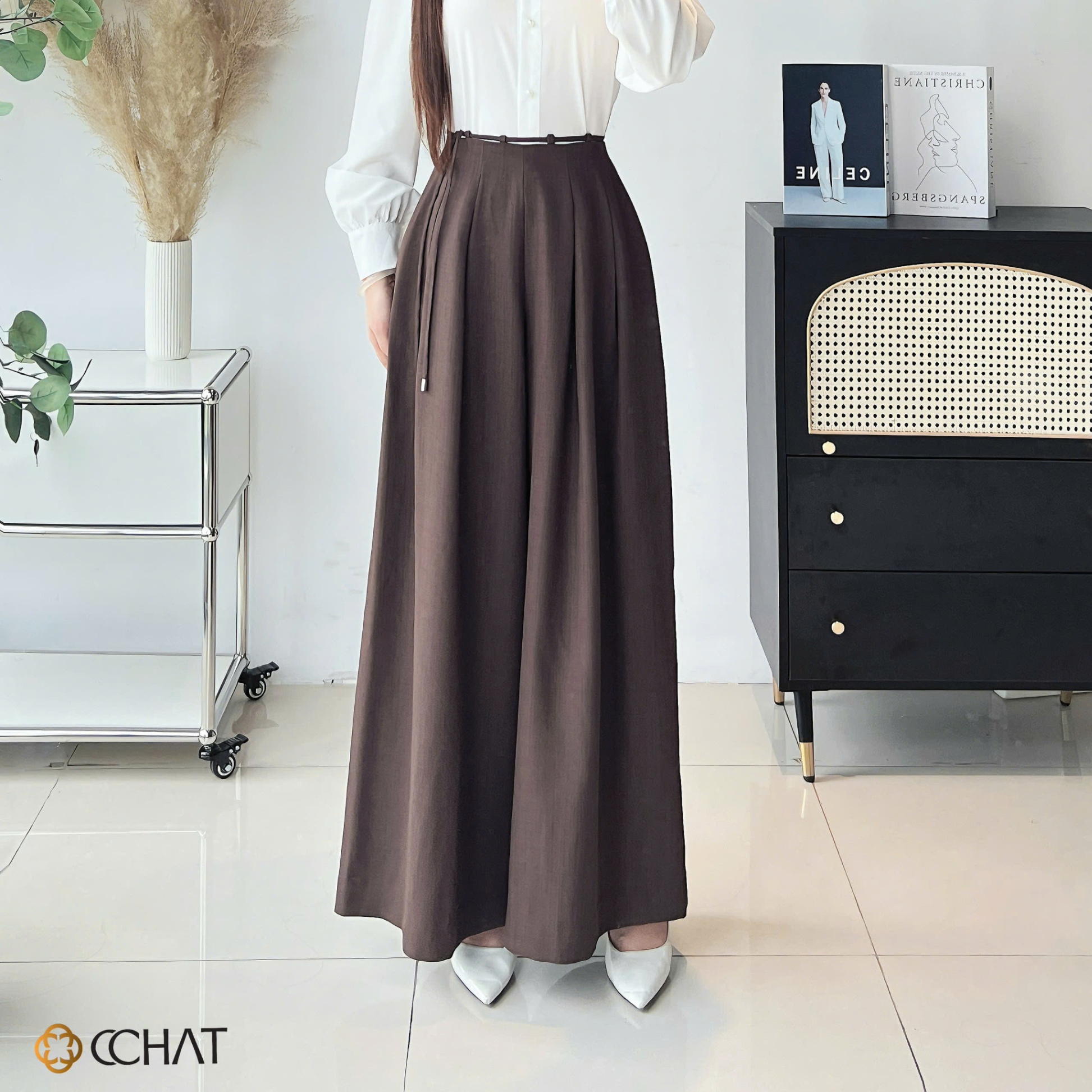 Quần ống rộng Yuna