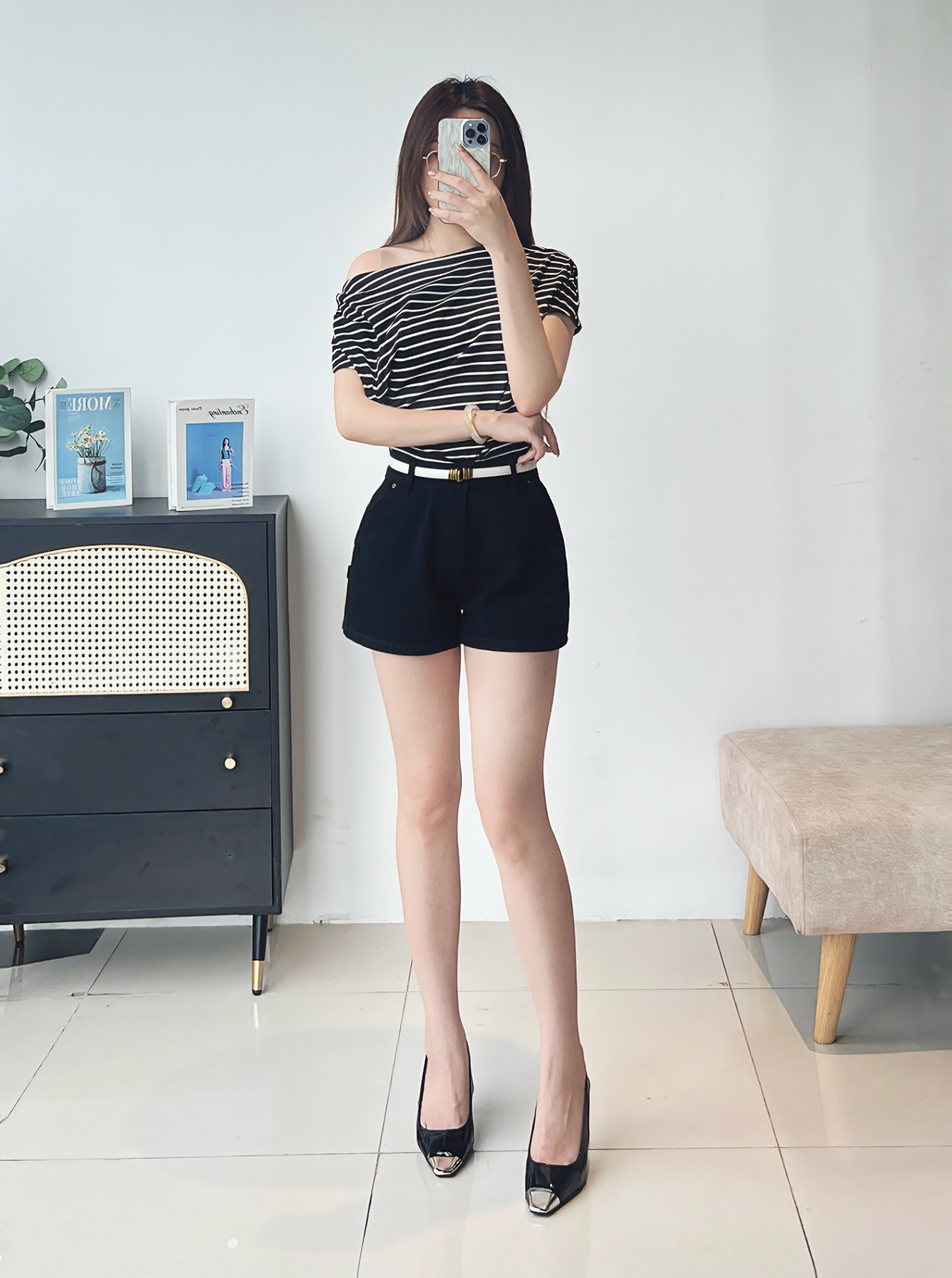 Quần shorts jeans Jocy