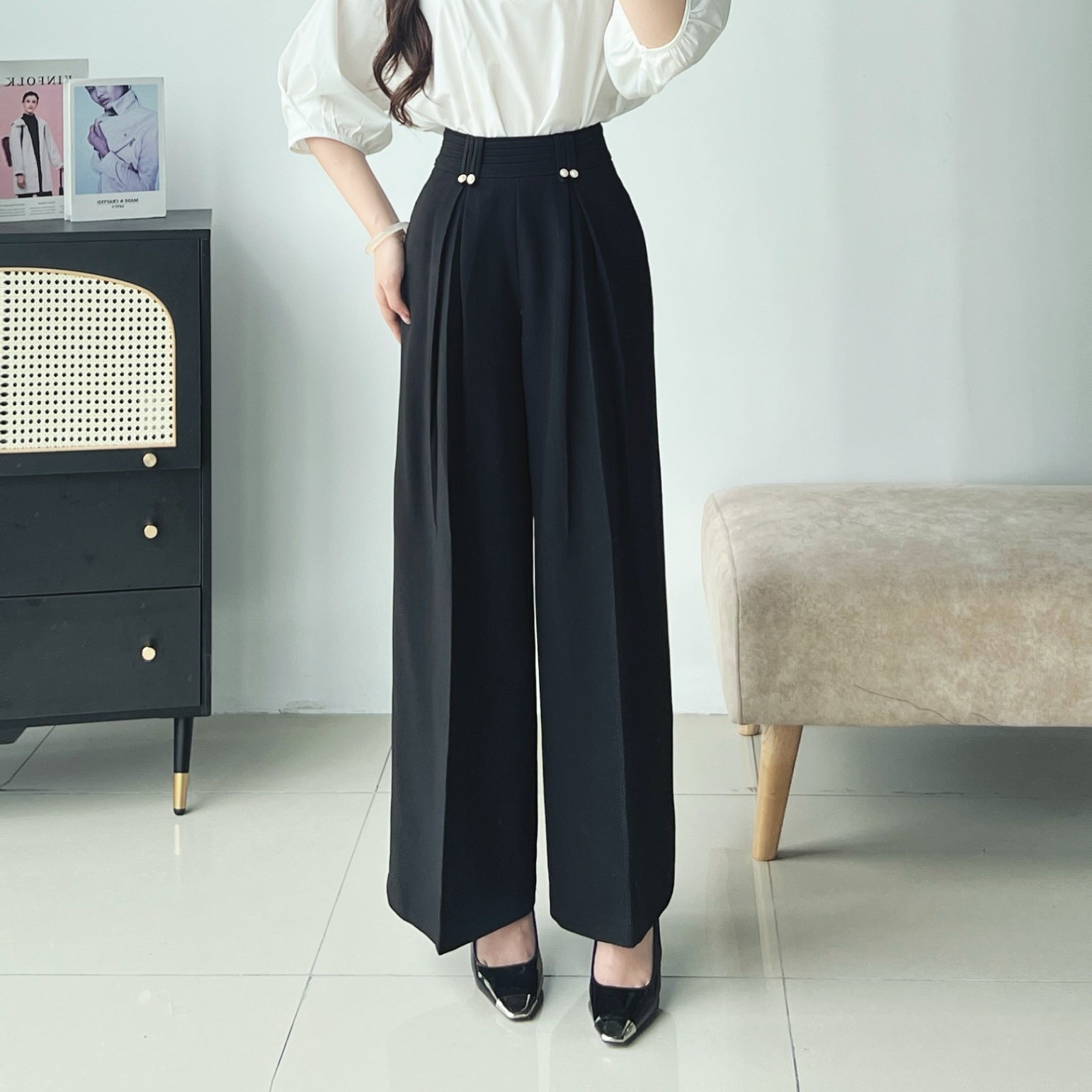 Quần suông cạp ly ViVi