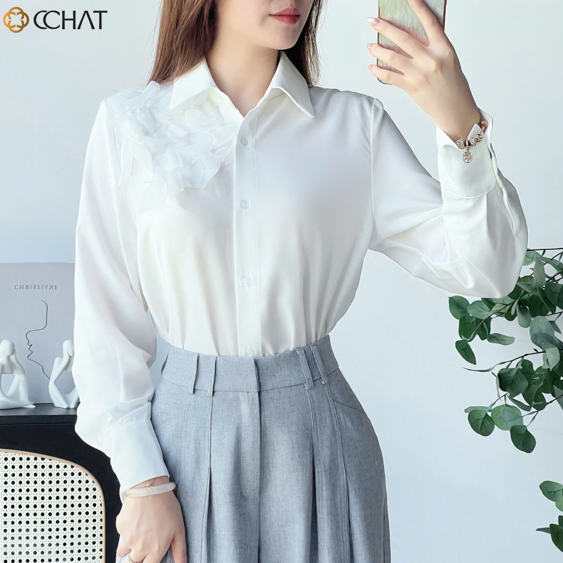 Sơ mi kiểu Christina