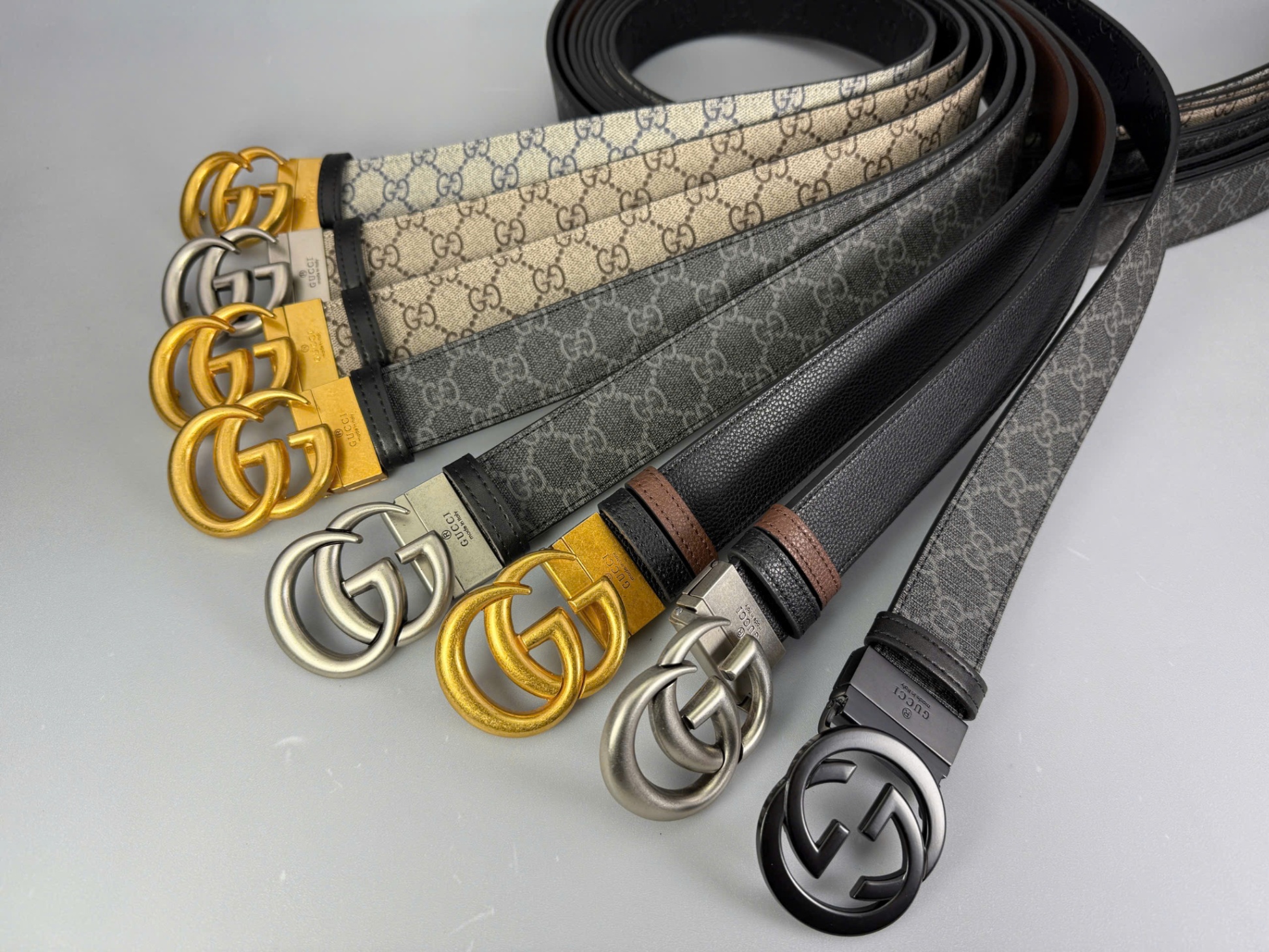 [HÀNG MỚI VỀ] Dây Nịt Nam Gucci Cao Cấp - Thắt Lưng Nam Mặt GG Sang Trọng | BH 6 Tháng, Sỉ/Lẻ