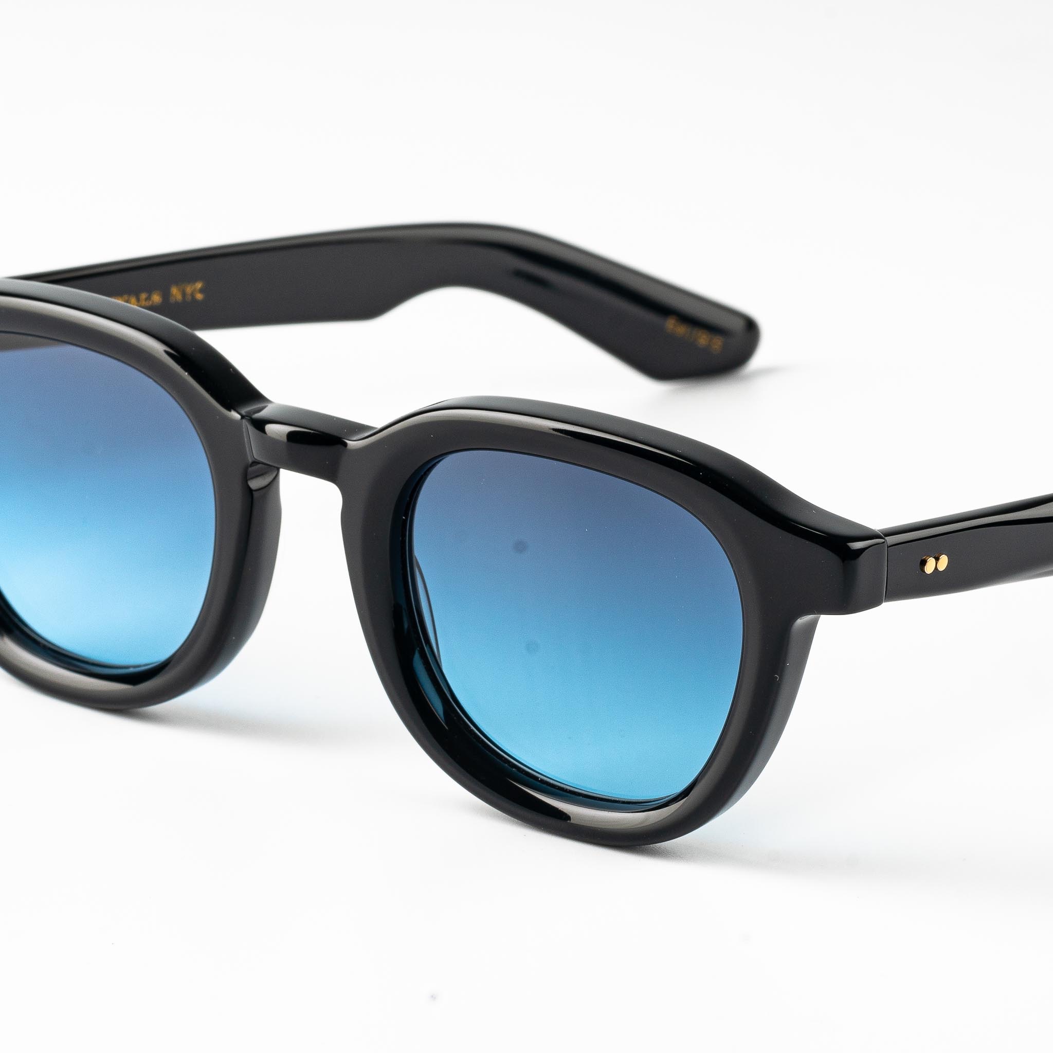 DAHVEN SUN BLACK DENIM BLUE LENSES 4724