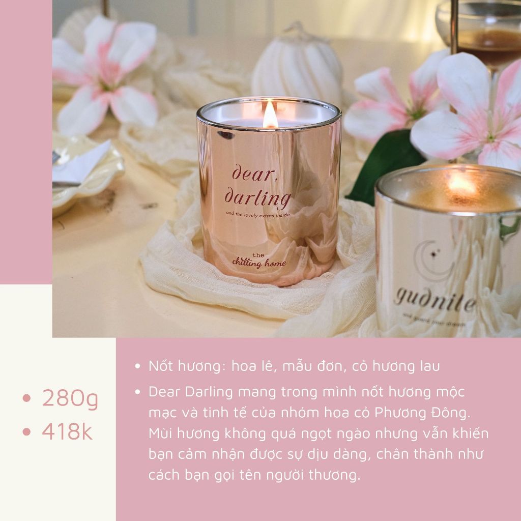 Nến Thơm Dear Darling 280G