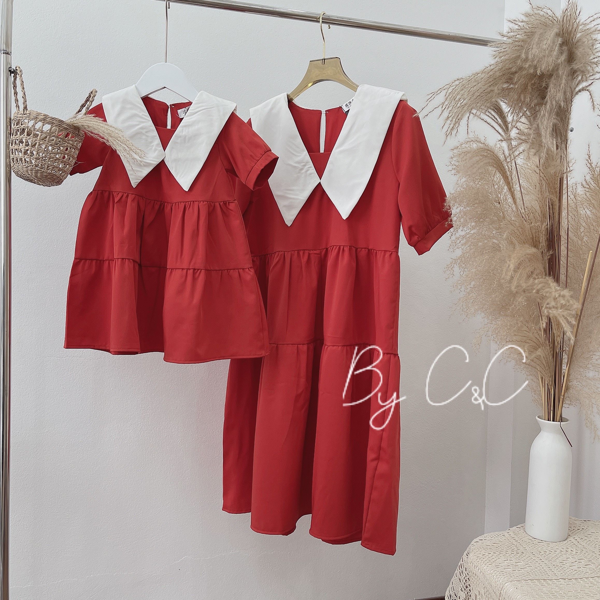 Đồ Đôi Sơ Mi Váy Cặp Hồng Dễ ThươngE523 | Đồ Đôi | Lovicouple