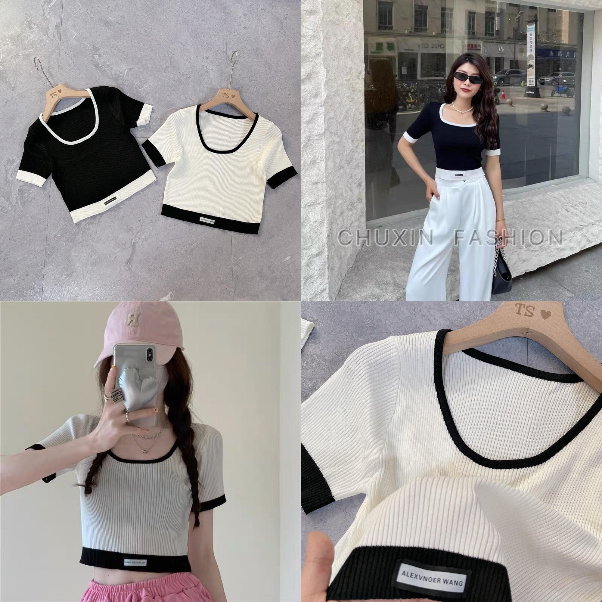 XẢ ÁO LEN MONGTOGHI CROPTOP - AL09