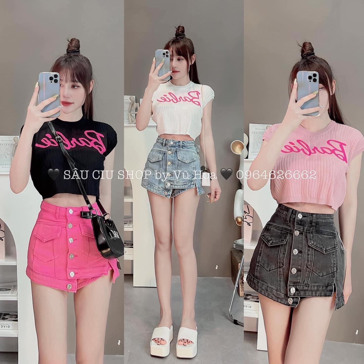 XẢ ÁO LEN BABY CROPTOP - AL18