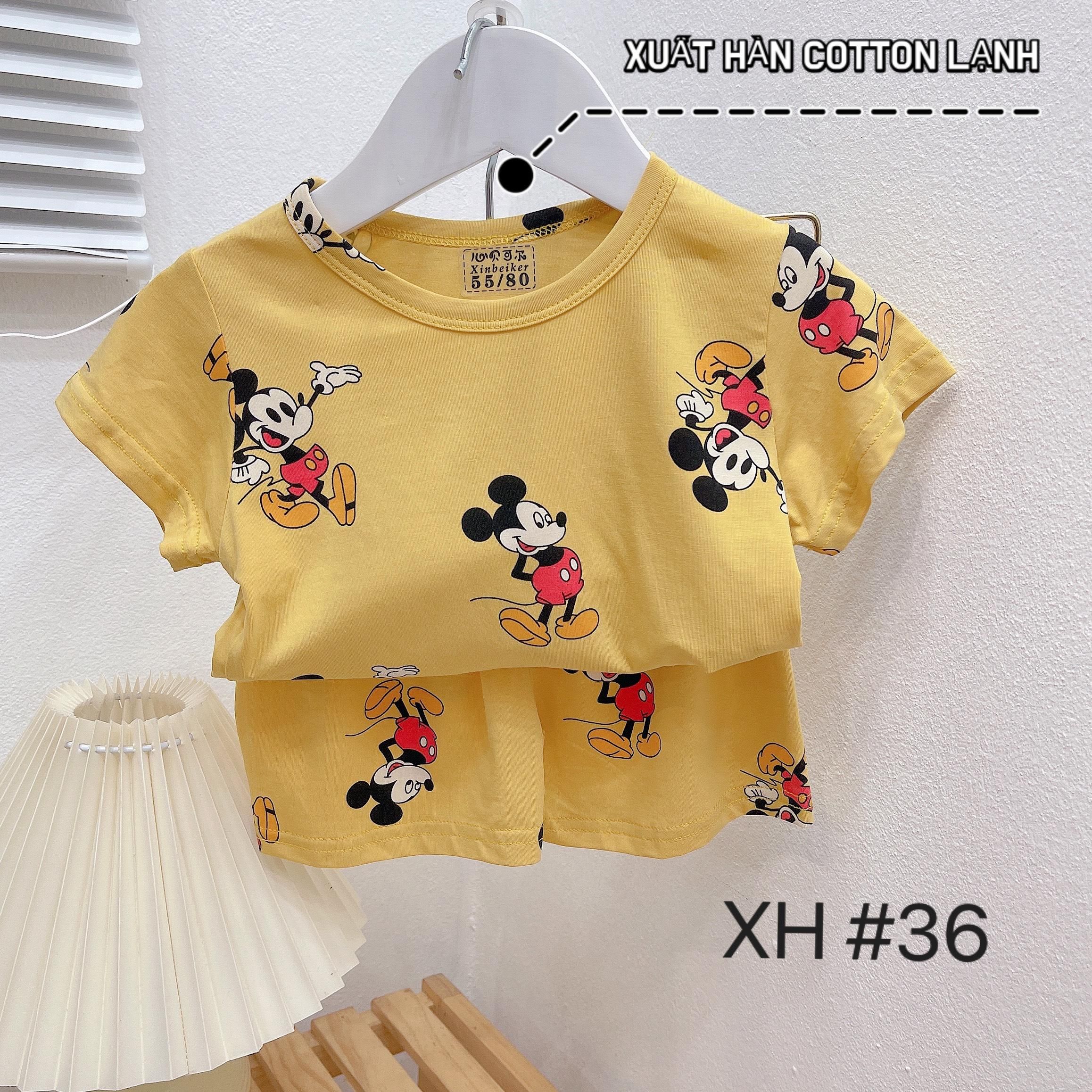 BỘ XUẤT HÀN COTTON LẠNH QCCC CHO BÉ