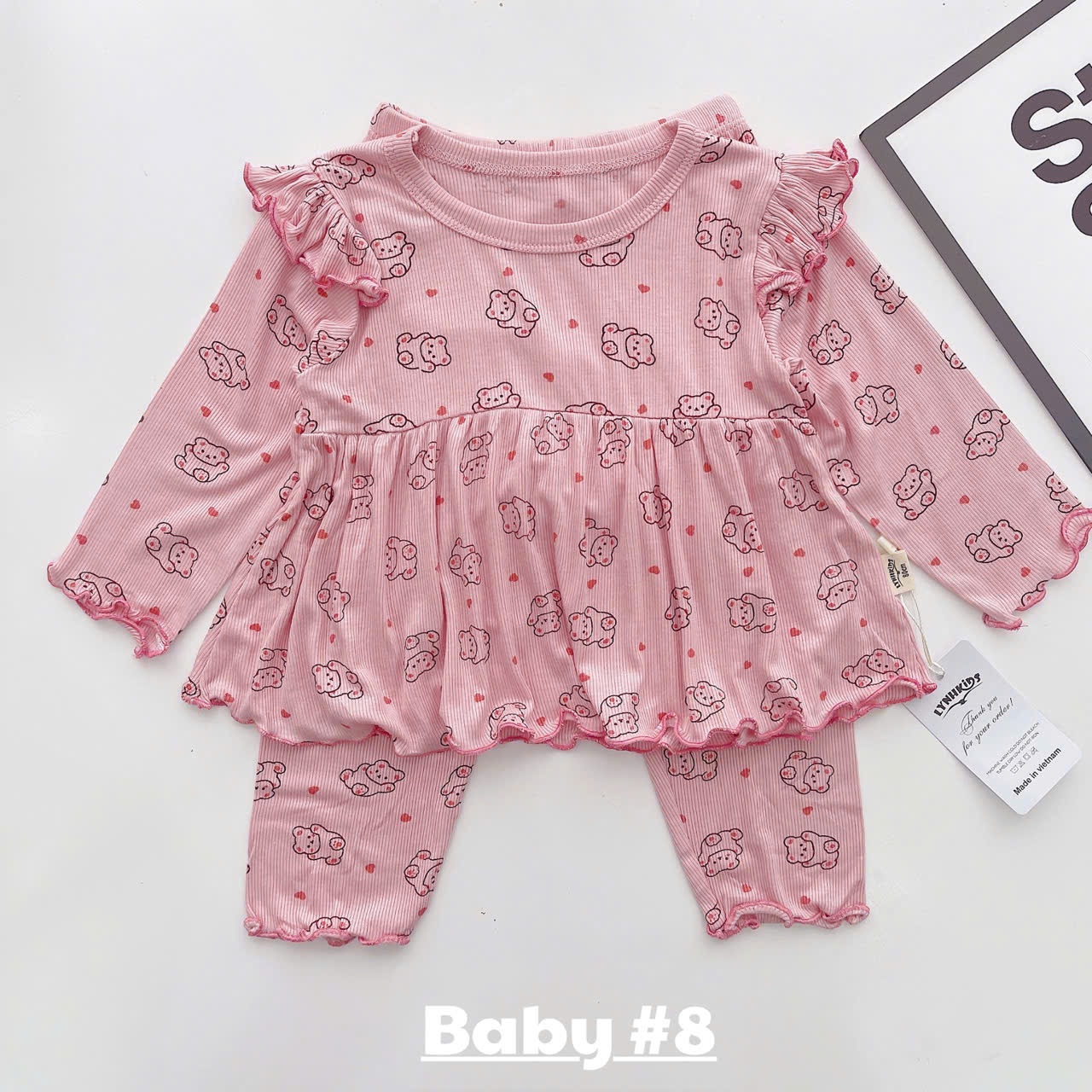 BỘ BABYDOLL ĐIỆU ĐÀ BÉ GÁI