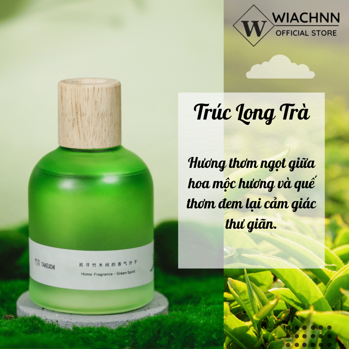 Tinh Dầu Tròn Xanh 160ml