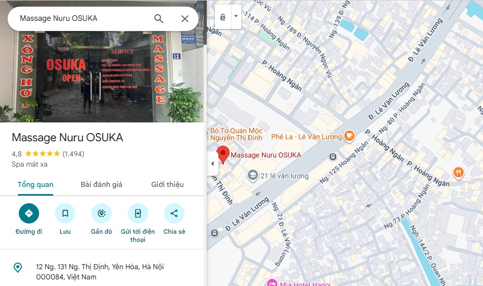 Massage nuru OSUKA