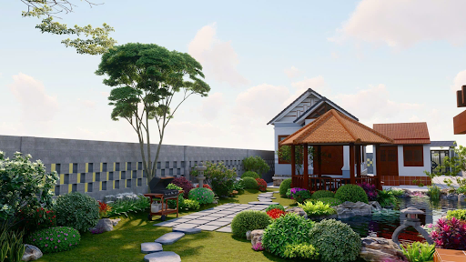 Dự án thi công cảnh quan sân vườn tại Buôn Ma Thuột