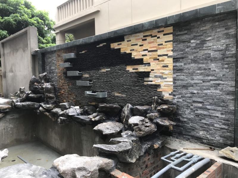 Đơn vị thi công thác nước tường tại Hà Nội - Jingarden.vn