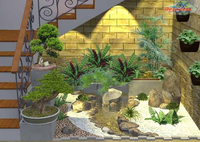 Tổng quan dự án thi công hòn non bộ tại Vĩnh Phúc