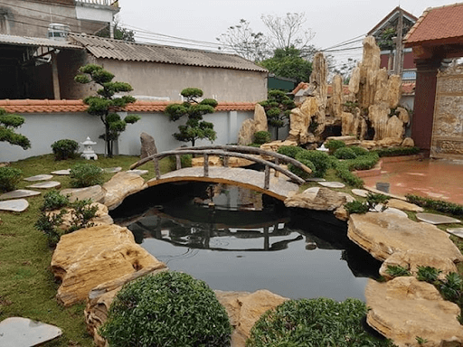 Thiết kế hồ cá Koi phong thủy mang lại sự thịnh vượng cho gia chủ