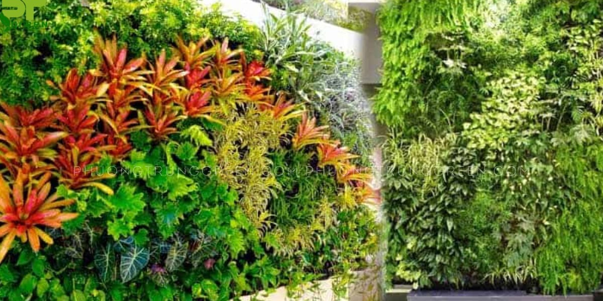 Thay đổi không gian với 99+ mẫu thi công vườn tường đứng ở sảnh lễ tân