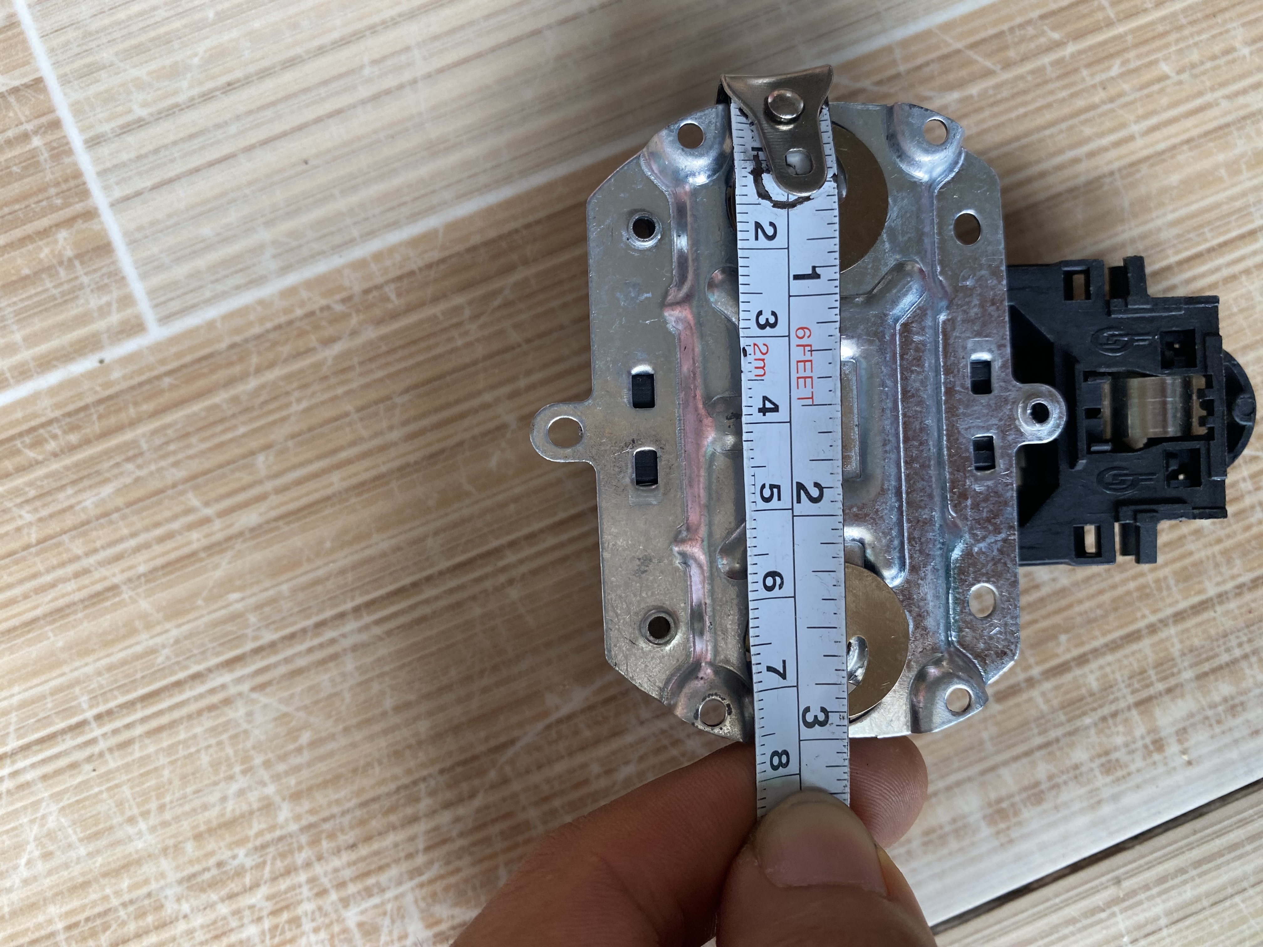 Bộ chân ấm siêu tốc 2 lưỡi gà công tắc đuôi bát chữ nhật