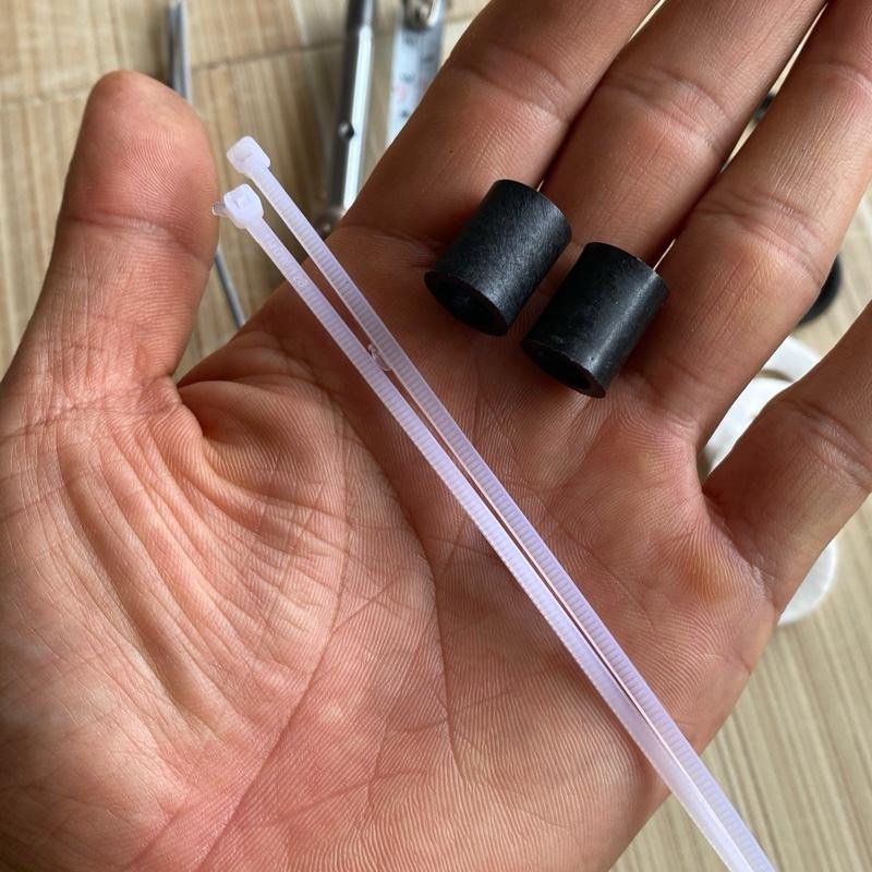 Combo 19 món cốt 19cm lỗ tròn senko thay thế các loại quạt b3, b4 bàn, lỡ, treo tường, remote