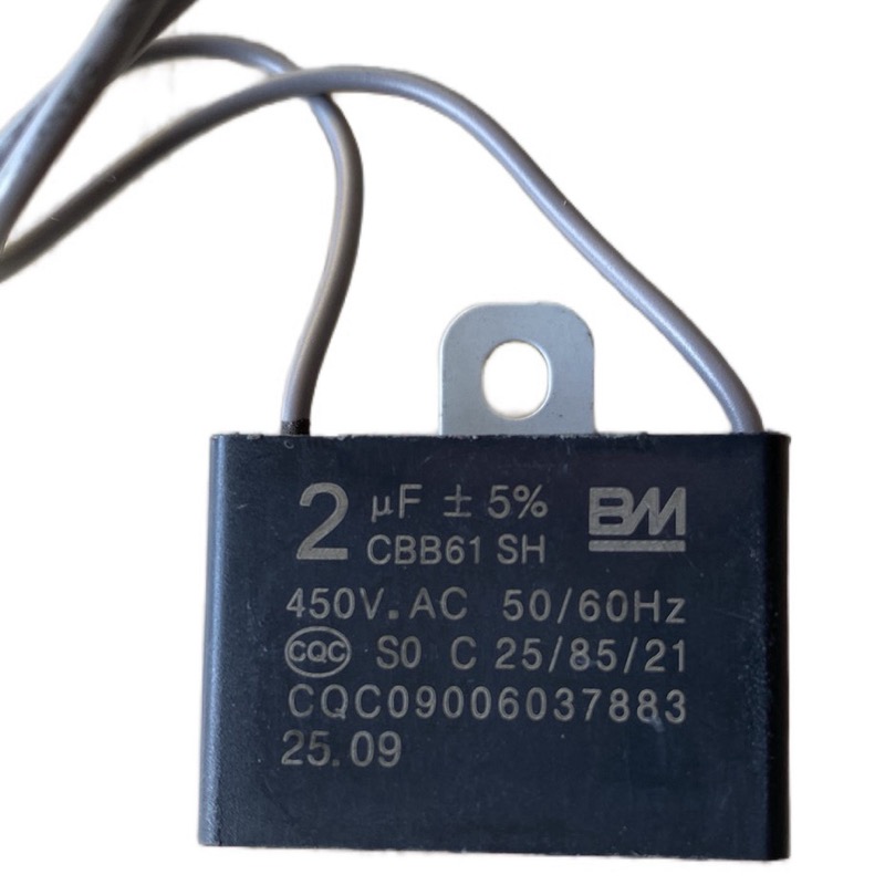 [BM] Tụ 2uf 450V BM chính hãng, bền, chịu nhiệt cao