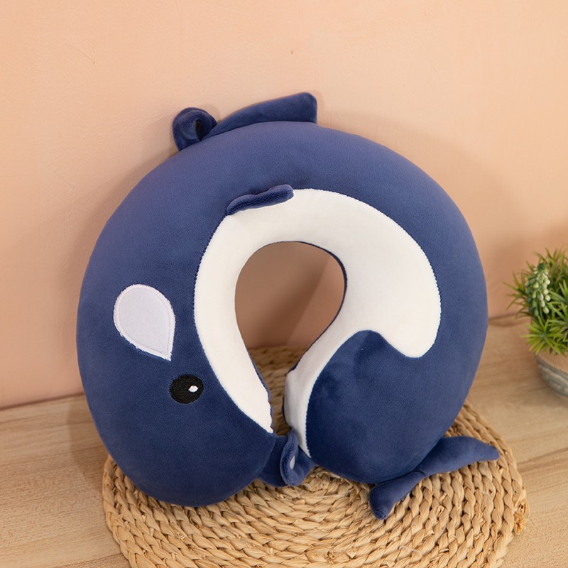Gối Cổ Cao Su Cá Heo