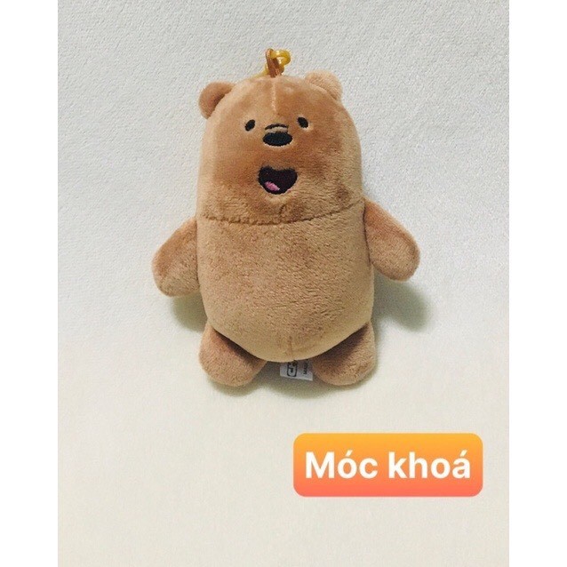 Móc Treo Gấu Nâu 15cm