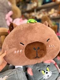 TNB Gối Tựa Chuột Capybara Đội Rùa 50*40cm