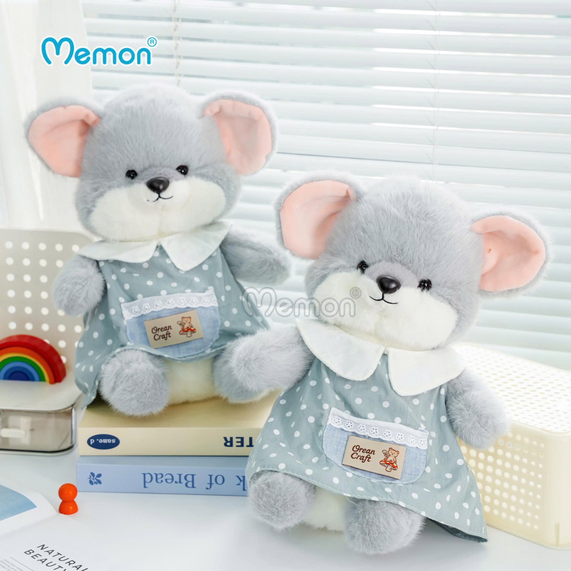 Chuột Áo Chấm Bi 35cm