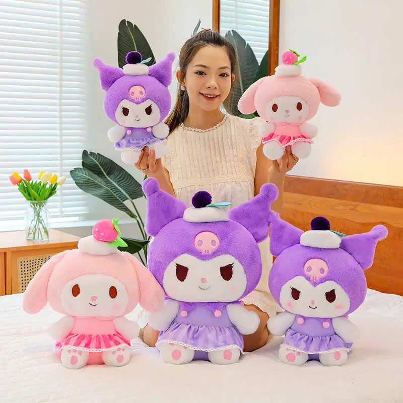 ĐG 30cm Melody Váy Kẻ Hồng